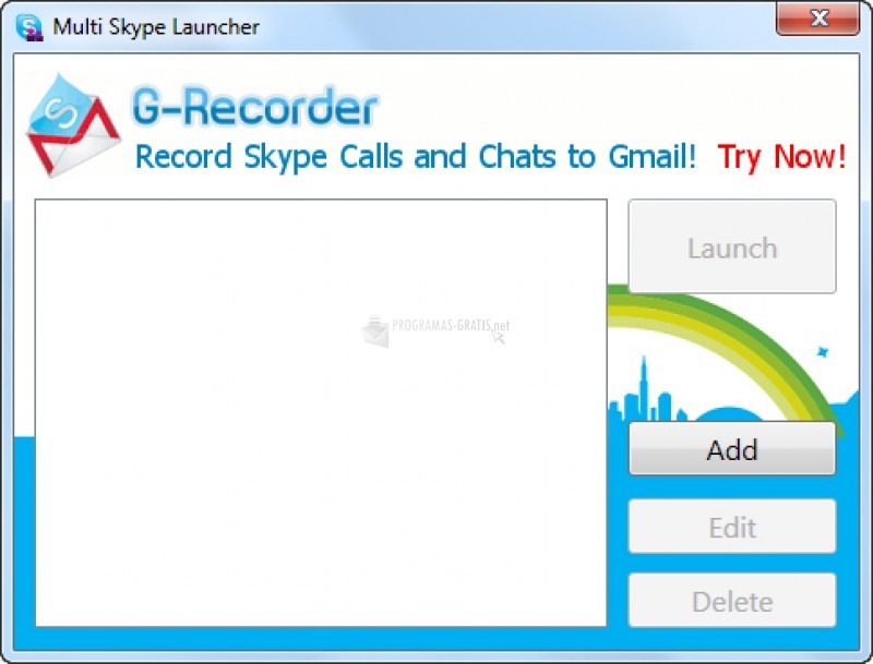Pantallazo Multi Skype Launcher
