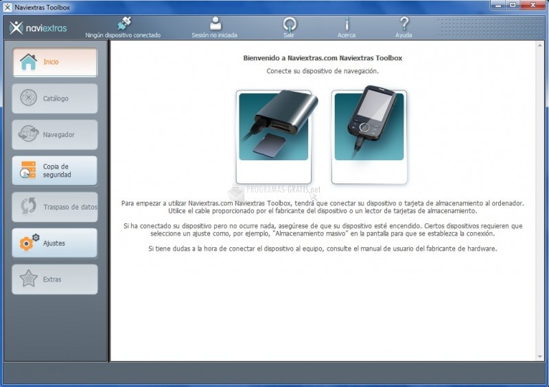 naviextras toolbox windows 7
