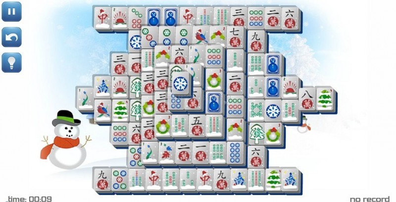 Pantallazo Winter Mahjong