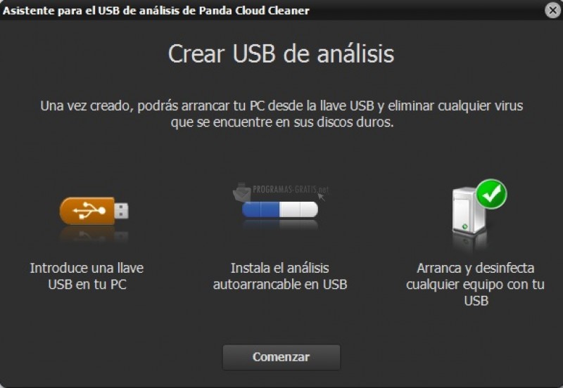 Panda Cloud Cleaner USB