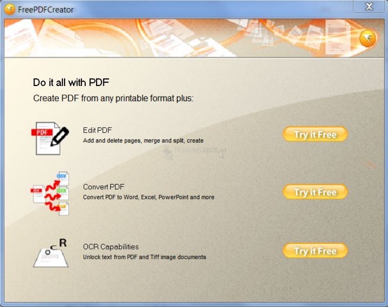descargar adobe pdf creator gratis