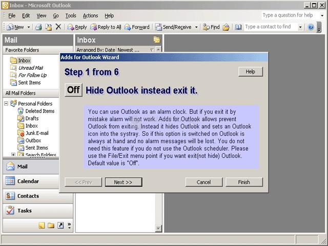 Pantallazo Adds For Outlook