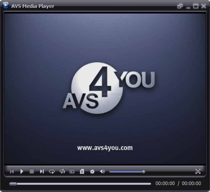 Pantallazo AVS Media Player