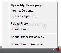 Pantallazo Firefox Preloader