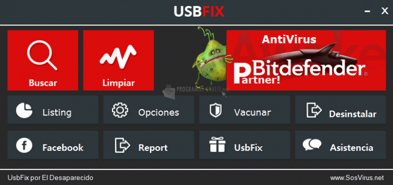 Pantallazo USBFix