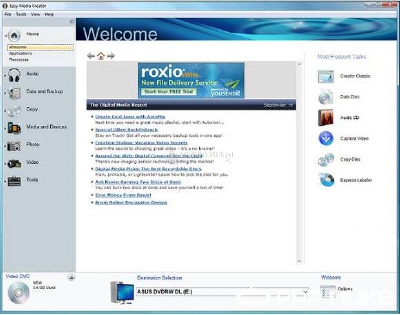 free roxio dvd burner for windows 10