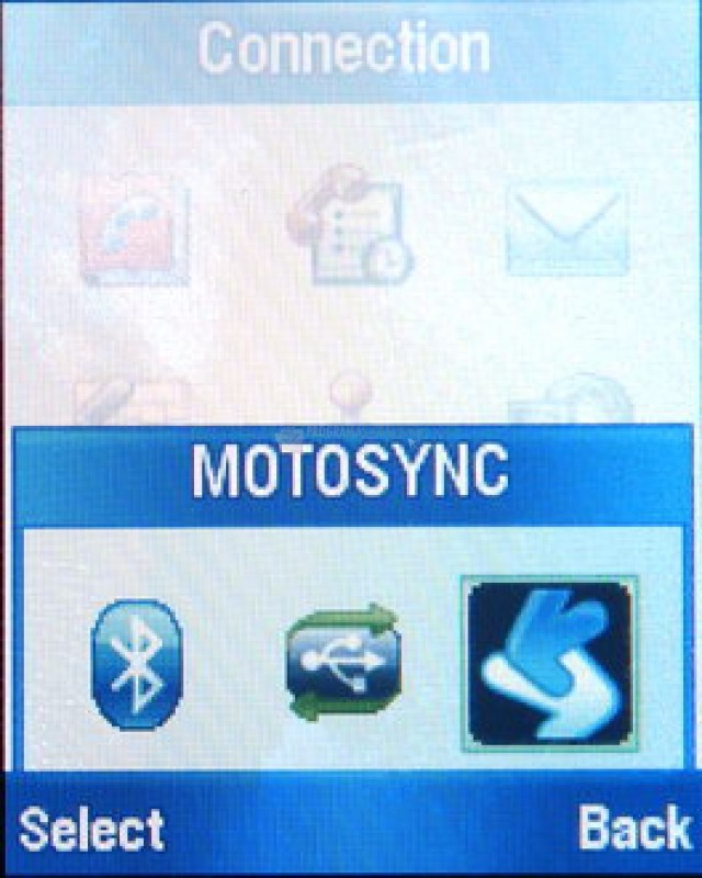 Pantallazo MotoSync