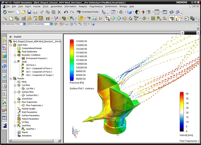 Pantallazo Siemens NX 10