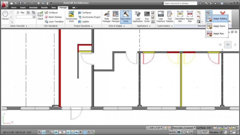 Pantallazo AutoCAD Architecture