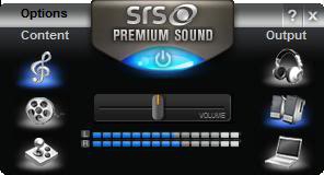 Pantallazo SRS Premium Sound
