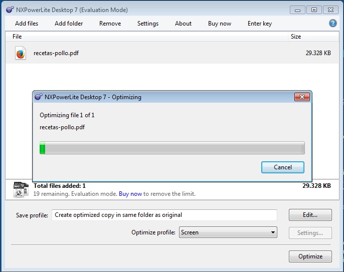 instal the new NXPowerLite Desktop 10.0.1