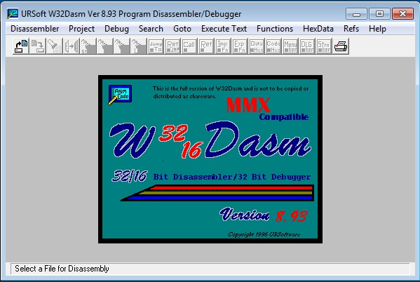 how to use w32dasm crack software