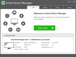 Pantallazo Smart Driver Manager