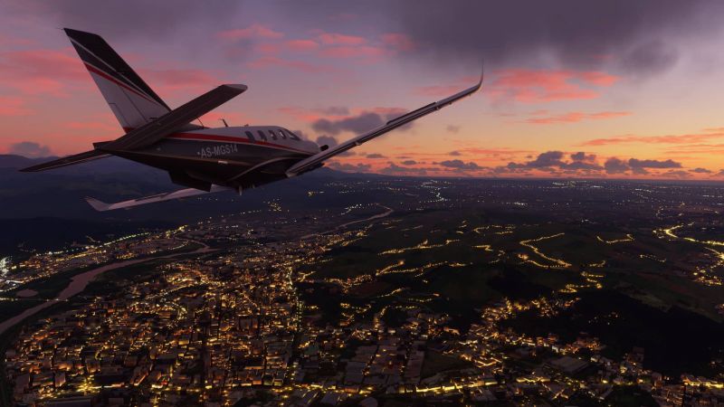 Pantallazo Microsoft Flight Simulator 2020