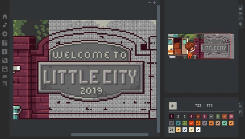Pantallazo Coloring Game: Little City
