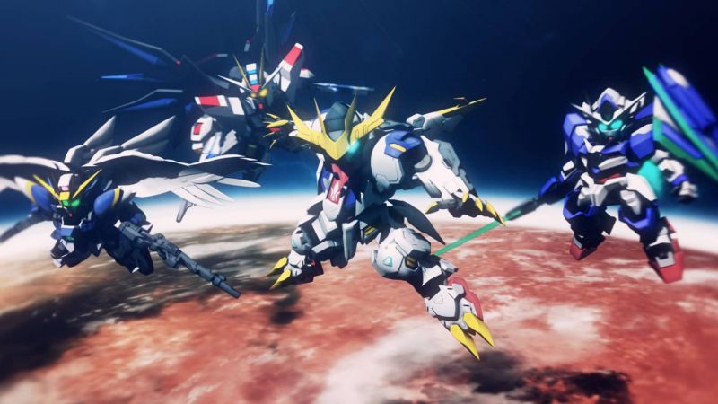Pantallazo SD Gundam G Generation Cross Rays