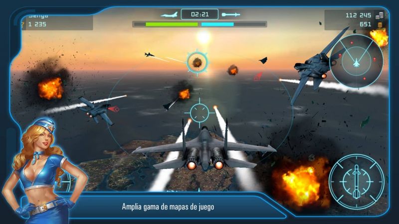 Pantallazo Battle of Warplanes