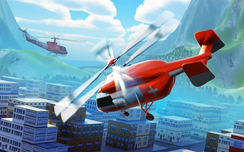 Pantallazo Helicopter Flight Simulator 3D