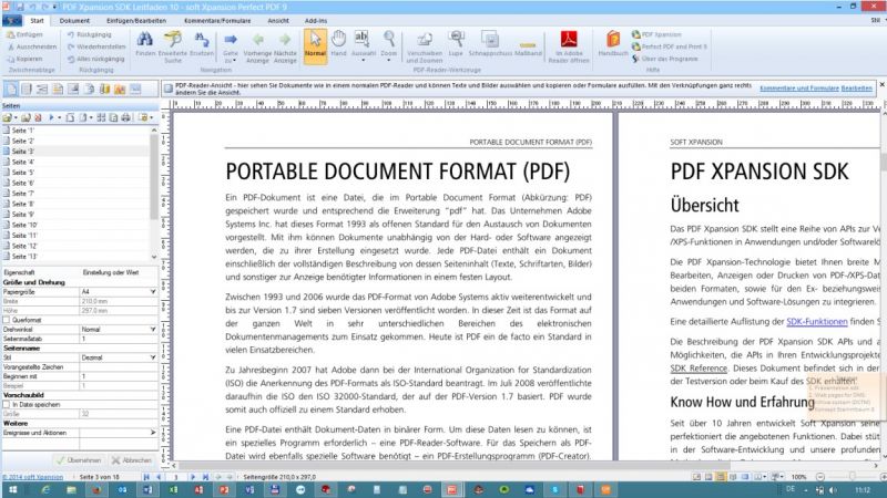 Pantallazo PDF Xpansion SDK