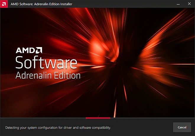 Pantallazo AMD Software: Adrenalin Edition