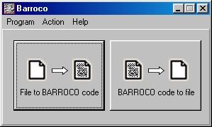 Pantallazo Barroco Code
