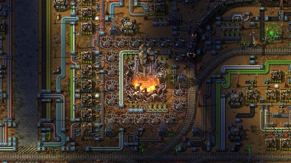 Pantallazo Factorio