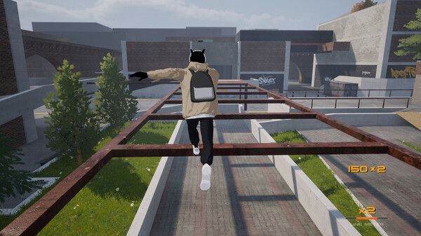 Pantallazo Rooftops & Alleys: The Parkour Game