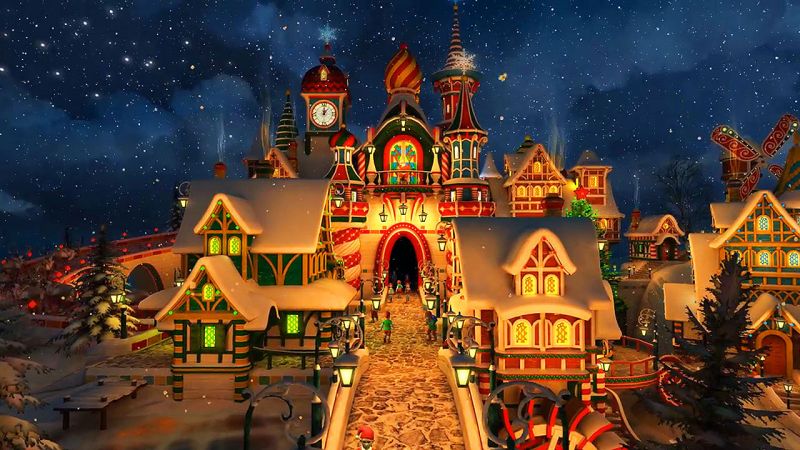 Pantallazo Santa's Castle 3D Screensaver