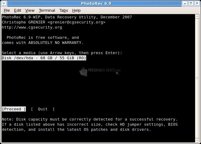  Descargar PhotoRec 7 0 Gratis Para Windows
