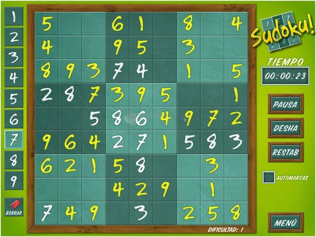 Pantallazo Sudoku! Deluxe