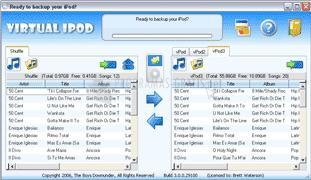 Pantallazo Virtual iPod