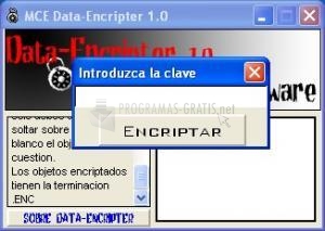 Pantallazo MCE Data-Encripter
