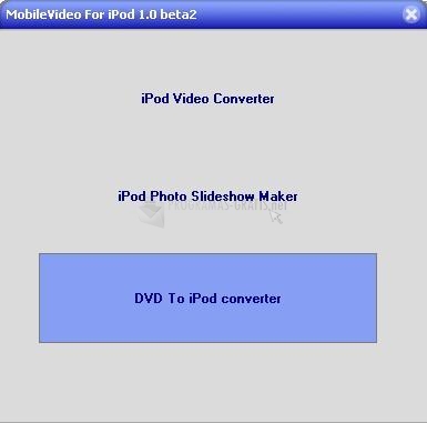 Pantallazo MobileVideo for iPod