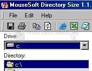 Pantallazo Mousesoft Directory Size