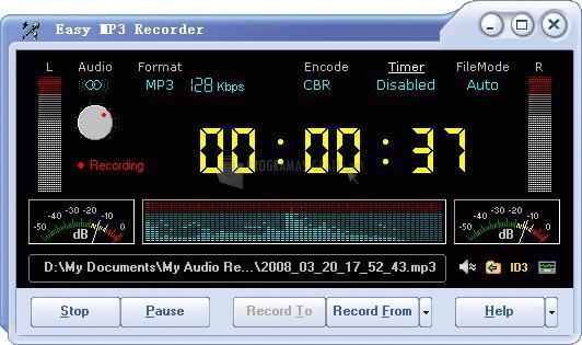 Pantallazo Wordaddin MP3 Recorder