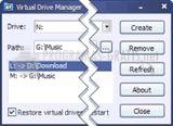 Pantallazo Virtual Drive Manager