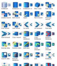 Pantallazo Database Icon Set