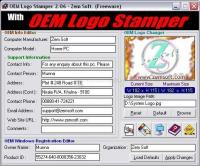 Pantallazo OEM Logo Stamper