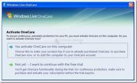 Captura Windows Live OneCare