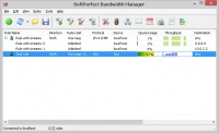 Pantallazo SoftPerfect Bandwidth Manager