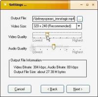 Captura Free iPod Video Converter