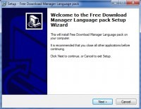 Pantallazo Pack traducciones Free Download Manager