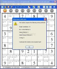 Screenshot Sudoku Assistenten