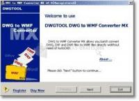 Pantallazo DWG to WMF Converter MX