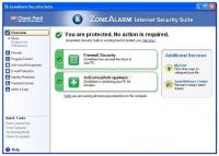 Pantallazo ZoneAlarm Internet Security Suite (English)