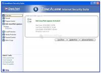 Screenshot ZoneAlarm Internet Security Suite (English)