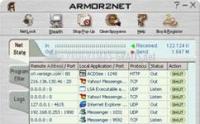 Pantallazo Armor2net Personal Firewall