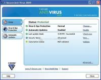 Pantallazo F-Secure Antivirus