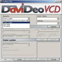 Pantallazo DaVideo VCD
