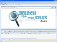 Pantallazo Wsa - Search for Web Files